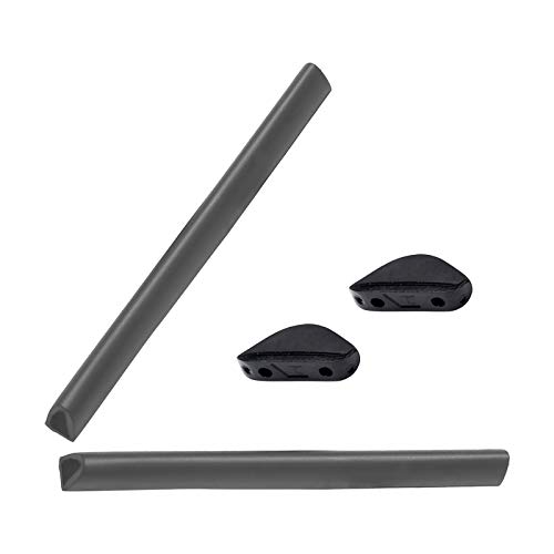 Image of LenzReborn Replacement Earsocks Nosepieces Rubber Kits for Oakley Triggerman OO9266 Sunglass - Grey