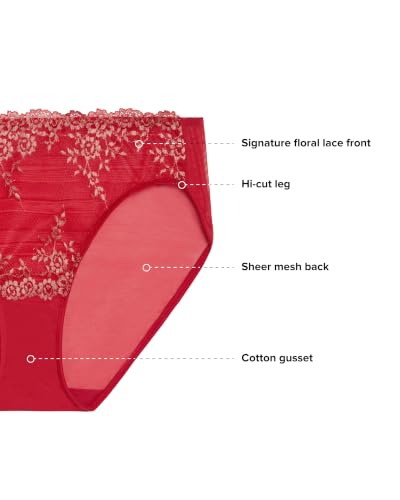 Image of Wacoal Embrace Lace Hi-Cut Brief