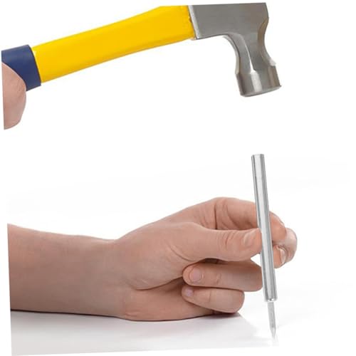 Clavos Hohopeti 200pcs de Doble Cabeza sin Costura para Zócalos Diseño sin Marca para Instalación Fácil sin Daño en la Pared con Barriles de Instalación para Colgado Seguro y Bordeado miniatura 6