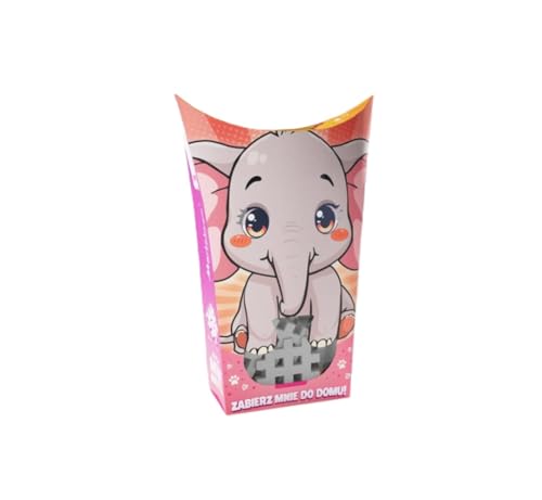 Klocki wafle Mini PocketPets Słoń 07023
