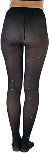Image of ToBeInStyle Womens Fun Tights with Festive Wrap Around Designs