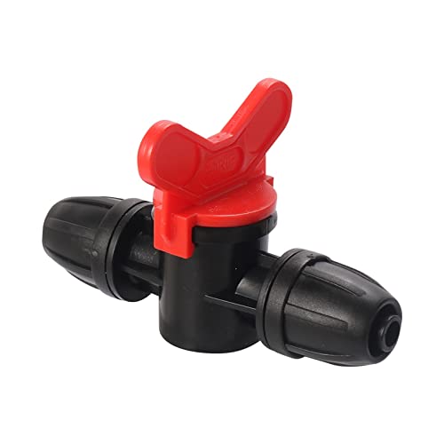 Válvula de ajuste de manguera de 8mm y conector de micropulverización para riego de jardín 6
