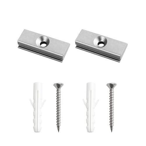Click Rail Connectors for Picture Hanging System (2 Pack)