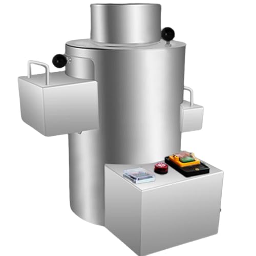 ShaiVrissian Peladora De Castañas Eléctrica Comercial,Desgranadora Automática Profesional,Capacidad De Producción 200kg/H,con Temporizador Y Timbre,para Supermercados 8blades