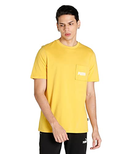Image of Puma Men's Solid Regular Fit T Shirt