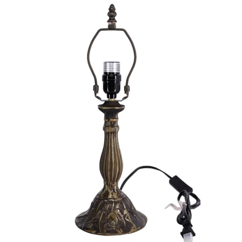 Image of WERFACTORY 18 Inch Tiffany Table Lamp Base Replacement Only