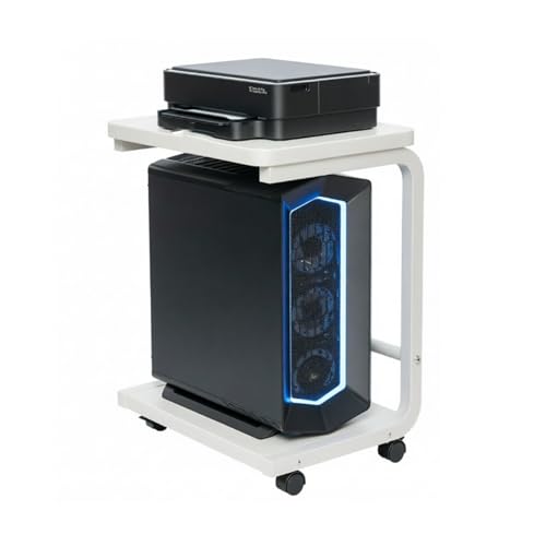 Support de rangement de bureau mobile contre l'encombrement