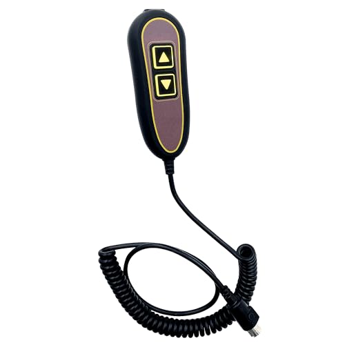 2 Button 5 Pin Remote ZK1200-HC Hand Control Replacement for Golden with USB and Backlight for Lift Chair Power Recliner