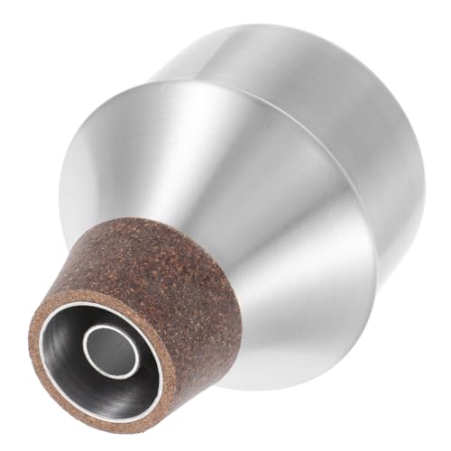 BESPORTBLE アルウム合製トランペット練習用ミュート 軽量携帯可能 小 中級者向け静音器 自宅や屋外での静かな演奏維持