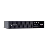 CyberPower PR1500RT2UCN Smart App Sinewave UPS Battery Backup and Surge Protector, 1500VA/1500W, 8 Outlets, 2U Rack/Tower, Pre-Installed RMCARD205, Built-in Cloud Monitoring, UL Certified