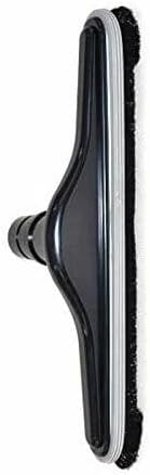 14'' Black Nylon Floor Brush compatible with 1 1/2 Commercial Vacuum Hose/Wands 14-1517-08 part