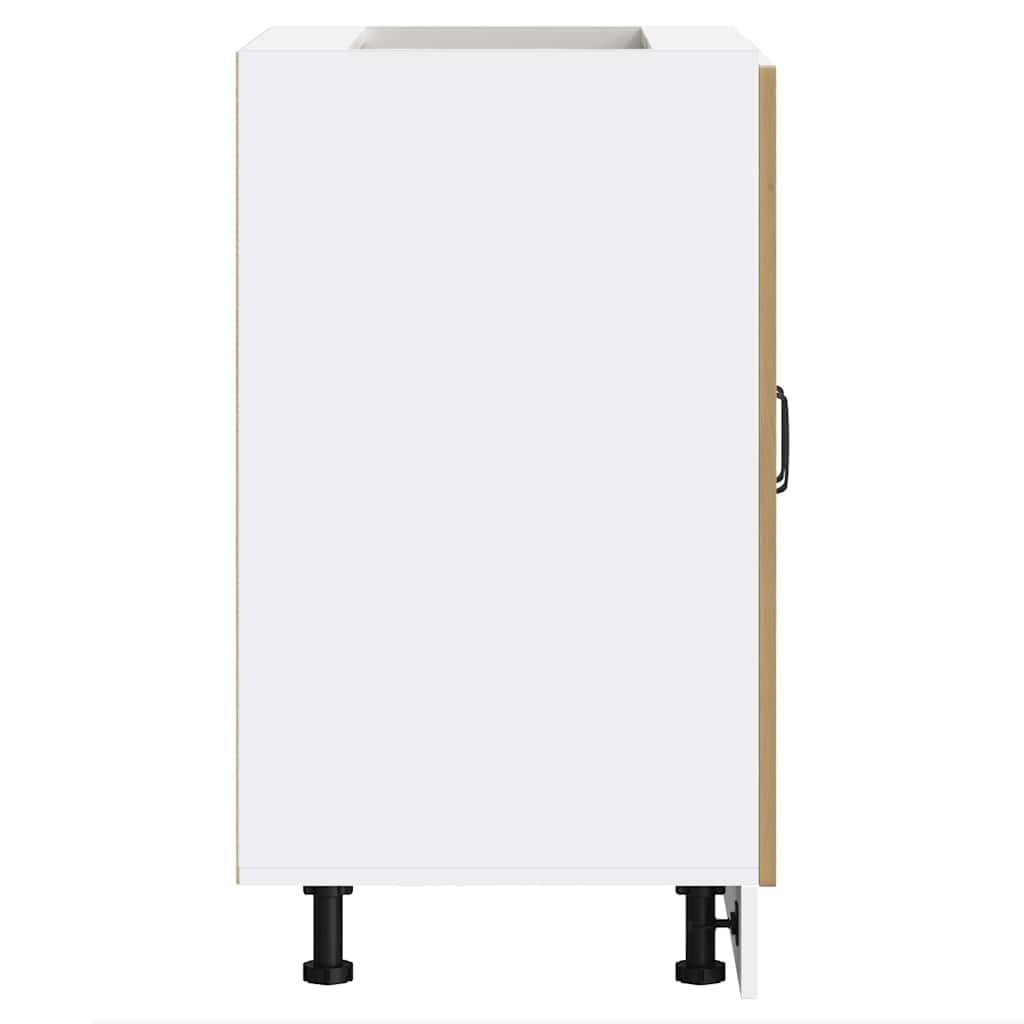 vidaXL Mobile Base lavello Kalmar Rovere Artigianale 60x46x81,5 cm, Mobile Base Cucina, lavello Cucina Mobile Base, lavello Base