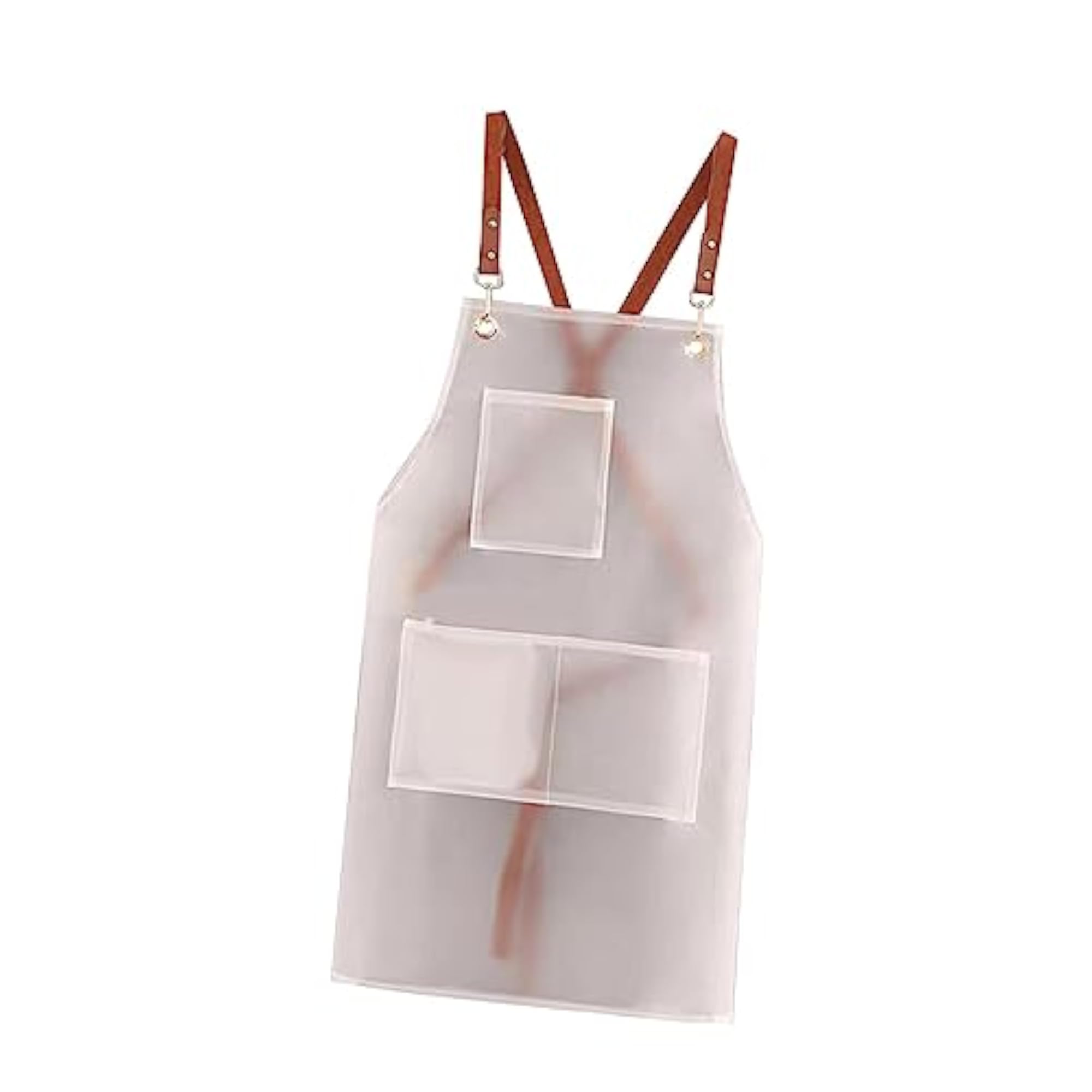 Cooking Apron, Durable BBQ Apron with Multi Pockets