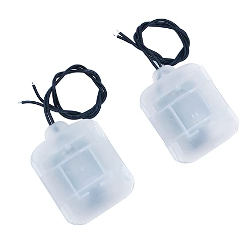 DollaTek 2 unids 260 mini micro motor 12 V 6000 rpm con caja de plástico mini vibración micro motor para DIY almohadilla de masaje