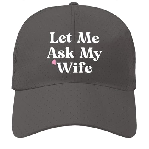 Lets Me Ask My Wife Sun hat Garde Cap for Son