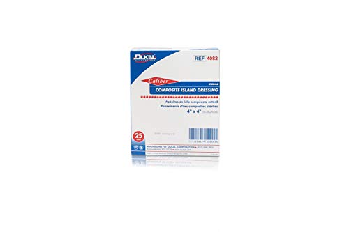 Dukal Composite Island Dressing. Case of 200 Adhesive Dressings 4