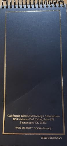 Generic Clara Levers And Rachelle A. Newcomb 2024 Field Guide For The California Peace Officers Legal Sourcebook thumb #1