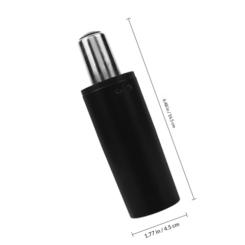 Repuesto de cilindro de gas negro para silla de oficina en material de acero inoxidable 2
