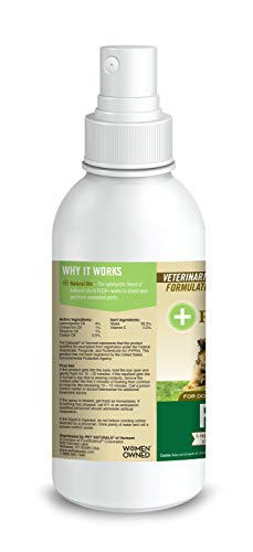 Pet Naturals of Vermont - FLEA + TICK Repellent Spray, 8-Ounce