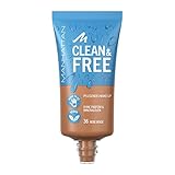Manhattan Clean & Free Skin Tint Fb. 36 Rose Beige, feuchtigkeitsspendendes Make-up, vegan, 30 ml
