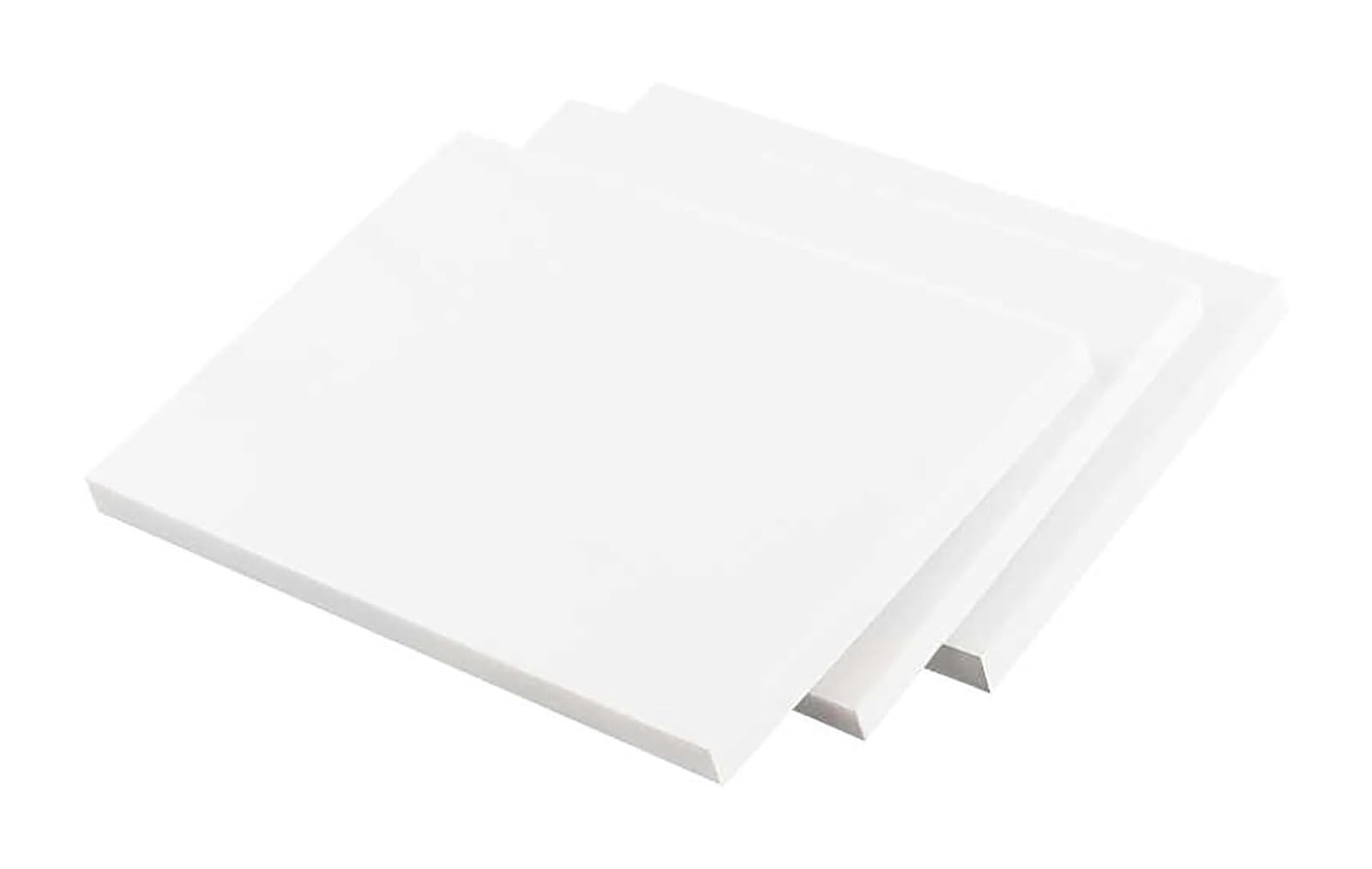 3 Stück 300 mm x 500 mm weiße Nylonplatten mit einer Dicke von 5–10 mm, geeignet for Heimwerker, Bauwesen und Maschinenbau(6mm)