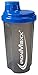 Produktbild IronMaxx Eiweiß Shaker mit Drehverschluss, Blau Grau, 700 ml (1er Pack)