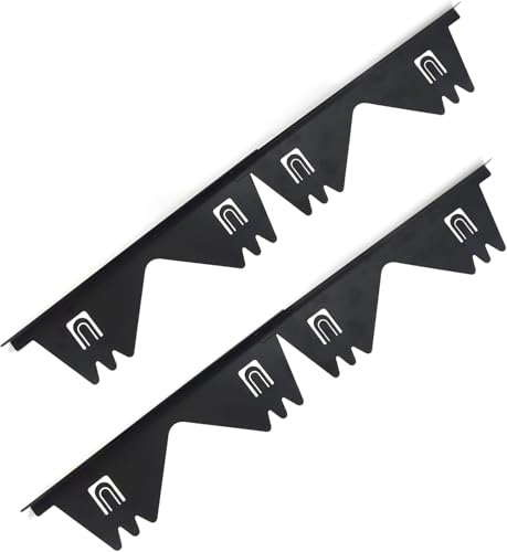 Image of Stainless Steel Stove Gap Covers - 304 Stove Gap Filler, Easy retractable Length 13.8 inch to 27.5 inch, Width 0.79 inch, Heat Resistant Guard Between Stove Top & Counter, 2 Pck