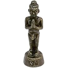 Thai Amulet Brass kuman Thong Baby Ghost I Kai DEK wat Jadee Luck Fortune Gamble Charm Opposite Sex, Fantastic Gift Someone Special Southest Asia Collectible