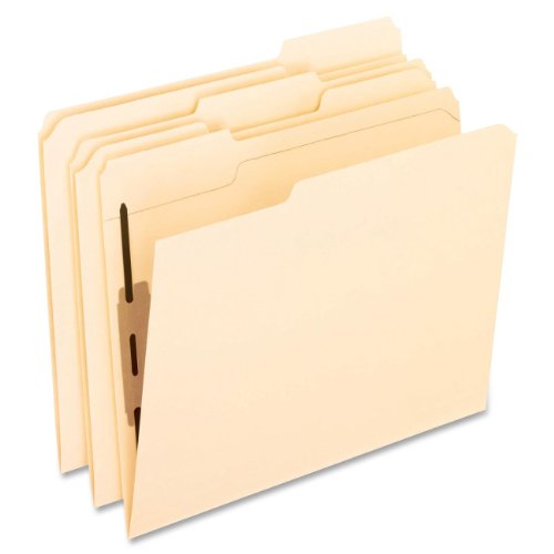 Pendaflex 1/3-Cut Top Tab Manila Folders with 2 Bonded Fasteners 50 Pack (M13U13)