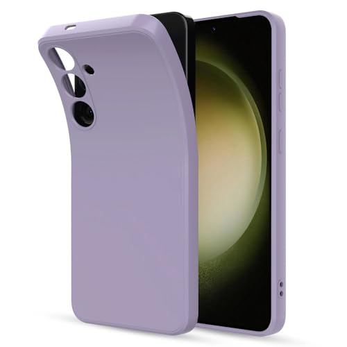 Image of Back Cover for Samsung Galaxy S23 Plus 5G | Full Camera Protection | Premium Liquid Silicon Case | Flexible Bumper Case for Samsung Galaxy S23 Plus 5G (Purple)