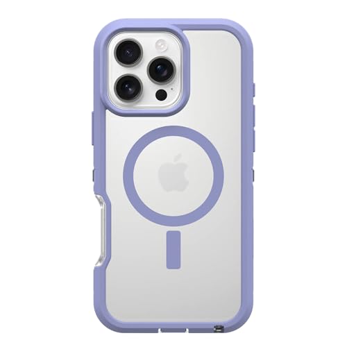 OtterBox iPhone 16 Pro Max Defender Series XT Clear Case - Denver Dusk Clear - Tough, Rugged & Durable iPhone Case, Snaps on MagSafe, Pressure-Fitted Dual-Layer iPhone Case by OtterBox - Used condition - US$59.79