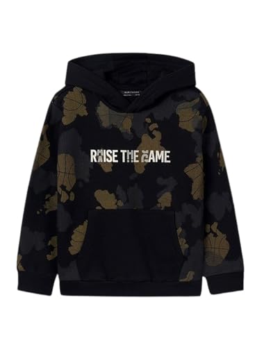 Mayoral Printed pullover for Boys Black 10 Years (140cm)