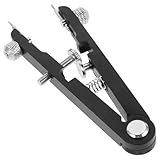 FRCOLOR Werkzeugset zur Uhrreparatur mit V-förmiger Federstegzange Armbandwechselwerkzeug Entferner für Uhrenstifte und Gehäuseöffner für Uhreninstandsetzung