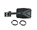ATV Tek CLEARVIEW™ UTV Sideview Mirror, Black UV resistant Nylon, Designed for and Fits, Honda, Yahama, Polaris, Kawaski, CF Moto with Round or Profiled Tubing, one mirror.