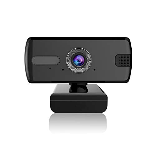 Hotchy - Webcam HD de 3 MP con micrófono, PC portátil, ordenador de sobremesa, USB 2.0/3.0, Full HD, para videollamadas, juegos, webcasts y conferencias