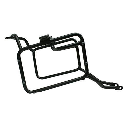 Porte-Valise latérale Tube en Acier Noir