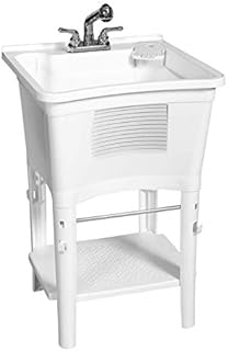 Zenna Home Ergo Tub Sanitation Station, White