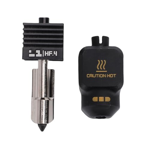 Sxhlseller Integrated Hotend for P2S 3D Printer, High Hardened Steel Nozzle 0.4mm, All Metal Hot End for Carbon Fiber Fi