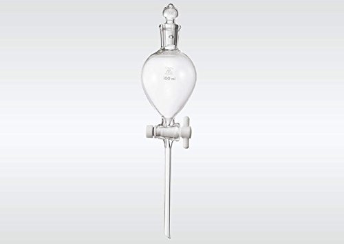 Amazon | 三商（sansyo） 分液ロート球型100ml 透明摺合せ玉栓 PTFE