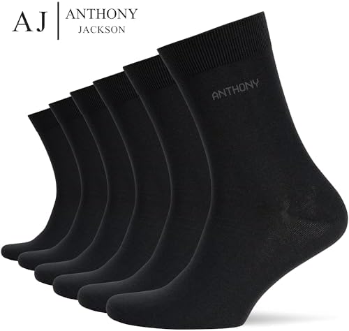 Anthony Jackson 6 Çift Kutulu BAMBU Premium Bay-Bayan Uzun Çorap (ALBERT, 43-46) - Görsel 4