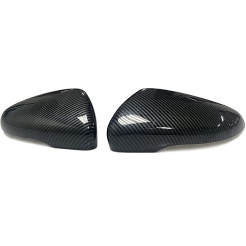 Coque de rétroviseur pour Golf 6 MK6 GTI boîtier finition carbone look paire gauche droite