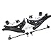 Front Wishbone Set Suspension Triangles Avant Compatible For Seat/Skoda/VW FOX Polo Ibiza III Compatible For Fox Polo 9N Vorne 8 Teile