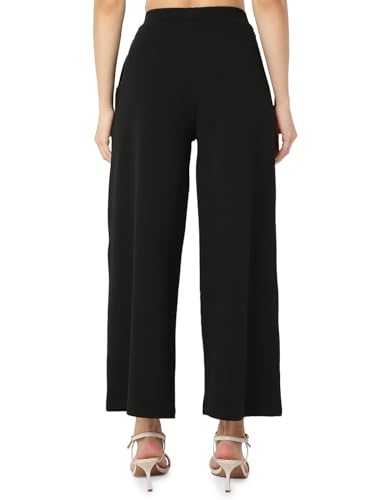 Image of Smarty Pants Women's Cotton Rib Pleated Trouser.