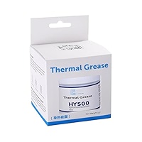 HY700-50g CPU Thermal Heatsink Grease Paste Compound Thermal Conductivity: >3.14W/m-k Carbon Based High Performance for CPU PC GPU PS5-50 Grams (!Capacity:50g is the Third of one Bottle HY700-50g CPU Thermal Heatsink Grease Paste Compound Thermal Conductivity: >3.14W/m-k Carbon Based High Performance for CPU PC GPU PS5-50 Grams (!Capacity:50g is the Third of one Bottle