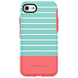 OtterBox SYMMETRY SERIES Case for iPhone 8 & iPhone 7 (NOT Plus) - Retail Packaging - AQUA MINT DIP (AQUA MINT/CANDY PINK/AQUA MINT DIP GRAPHIC)