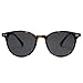 SOJOS Small Round Classic Polarized Sunglasses for Women Men Vintage Style UV400 Lens MAY SJ2113, Tortoise/Grey