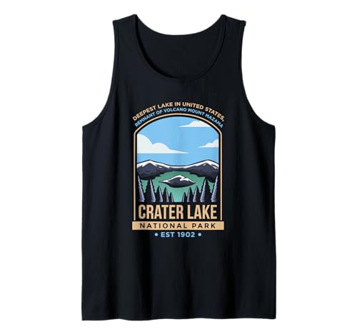 Crater Lake National Park USA Oregon Tank Top