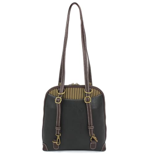 Image of CHALA Convertible Backpack Purse - Women Convertible Shoulder Purse with Adjustable Strap