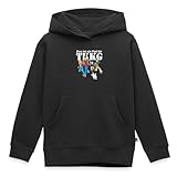 Spreadshirt TKKG Das Ist EIN Fall Für TKKG Spruch Regular FIT Kinder/Teenager Premium Bio Hoodie, 122/128 (6 Jahre), Schwarz