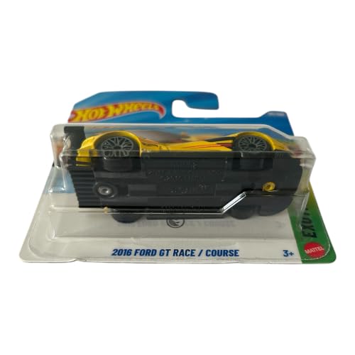 Hot Wheels 2016 Ford GT Race Amarillo 1:64 miniatura 5